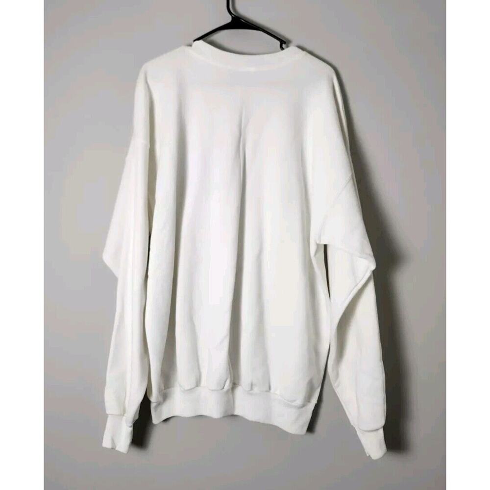 Vintage HANES Festival Of Nations Sweatshirt Mens XL Crewneck White - Picture 4 of 8